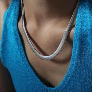 Silver Tone Adjustable Link Chain